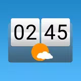 Sense Flip: Clima e Rel&oacute;gio