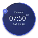 Minimal Clock Live Wallpapers