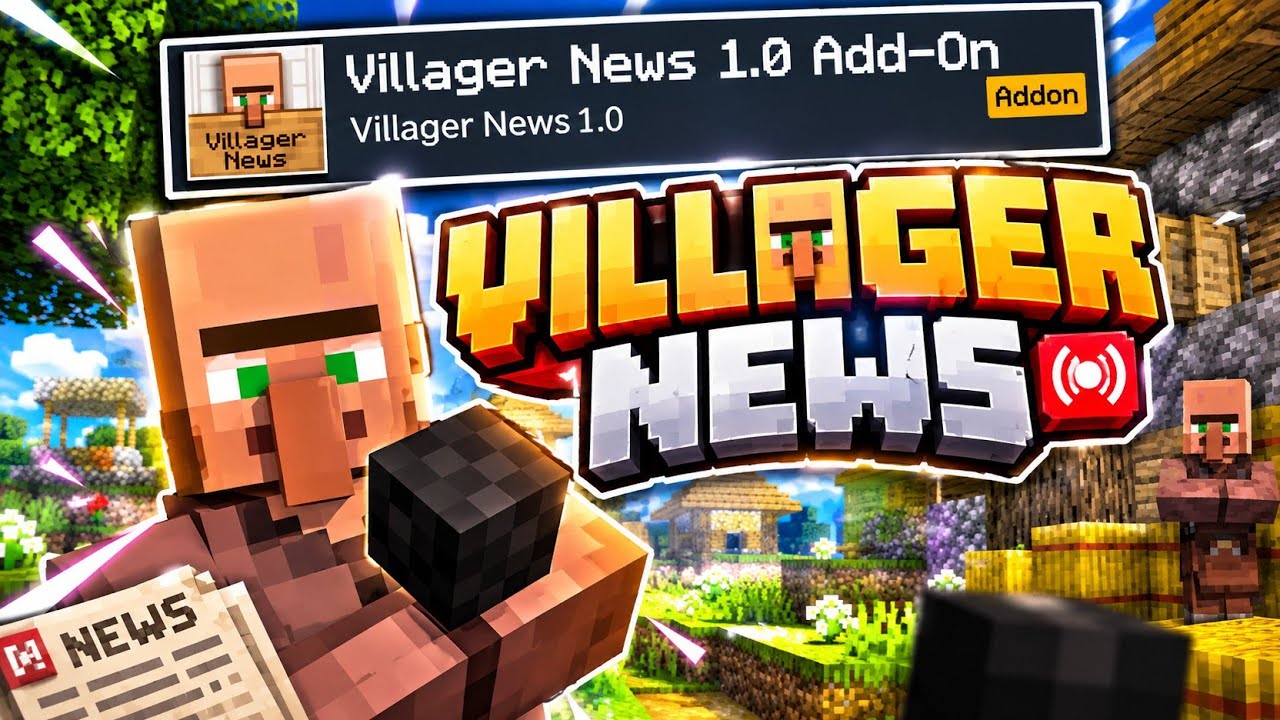 Villager News 1.0 Add-On Lan&ccedil;ado: Tudo Sobre a Atualiza&ccedil;&atilde;o